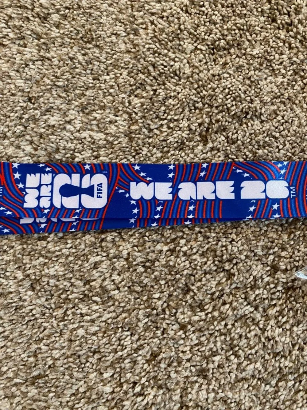 Official FIFA World Cup 2026 Host Nation Edition Neck Strap for ID Badge